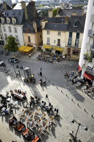 France, Ille-et-Vilaine, Rennes, place des Lices