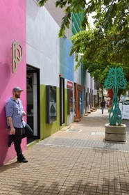 South Africa, Gauteng Province, Johannesburg, Braamfontein, Juta street, Post restaurant