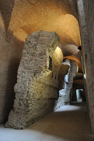 Italie, Emilie-Romagne, Plaisance (Piacenza), les sous-sols du Palazzo Farnese