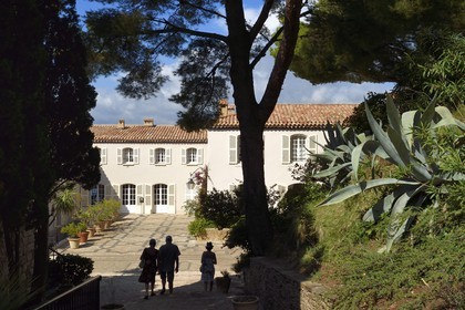 France, Var (83), Bormes les Mimosas, Fort de Brégançon, résidence officielle du président de la République