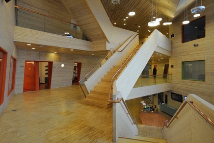Norvège, Svalbard (Spitzberg), Longyearbyen, l’université de Svalbard