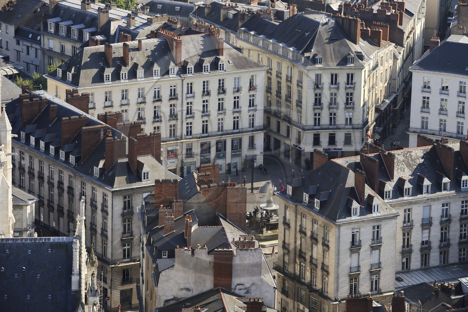 France, Loire-Atlantique (44), Nantes, la place Royale