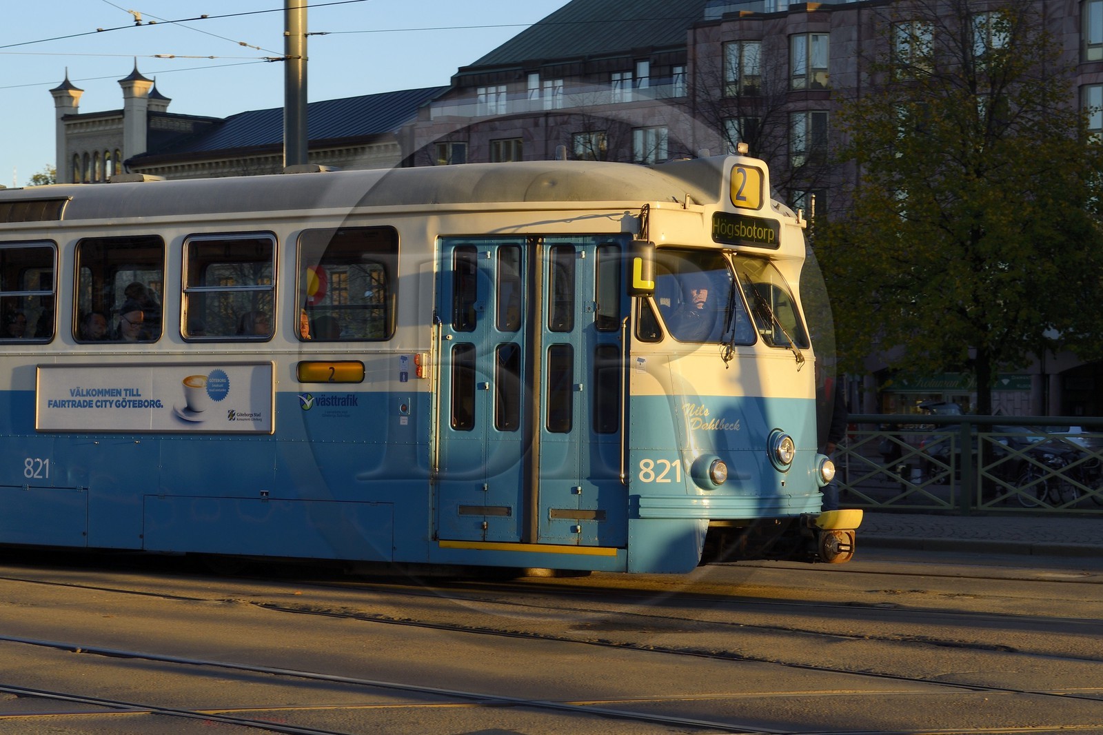 Suède, Västra Götaland, Göteborg (Gothenburg), le tramway