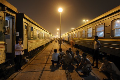 Vietnam, Hanoï, gare centrale