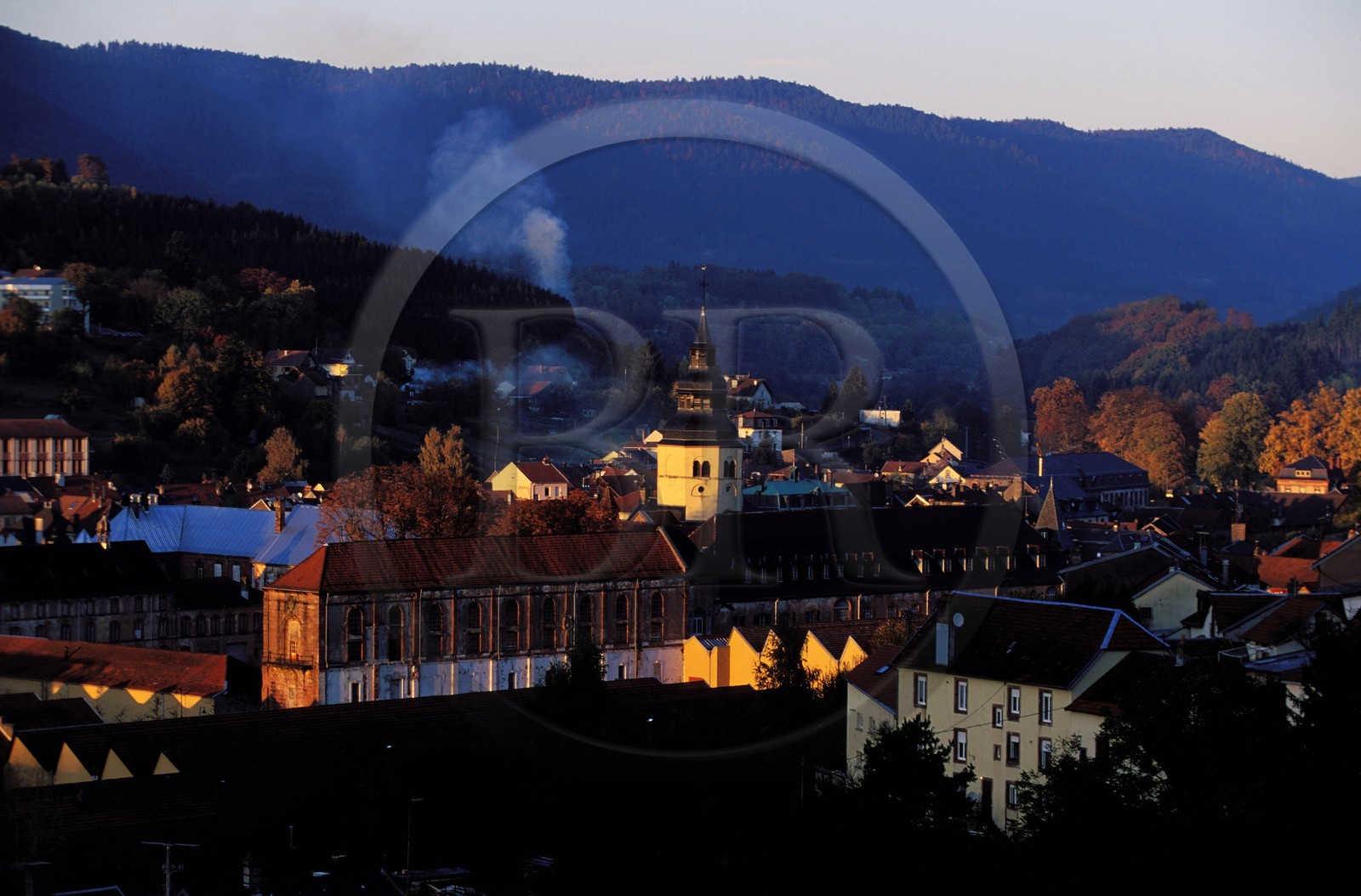 France, Vosges (88), l' abbaye de Senones