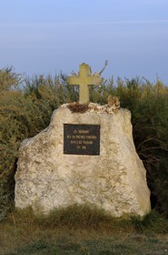 France, Charente-Maritime (17), Ile Madame, le puit des insurgés où furent ensevelis 254 prêtres réfractaires en 1794