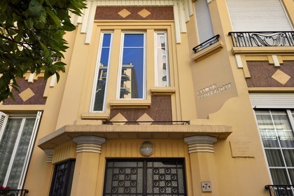 Principality of Monaco, Monaco, Moneghetti district, Palais Provençal, Art Deco building at 7 boulevard de la Belgique