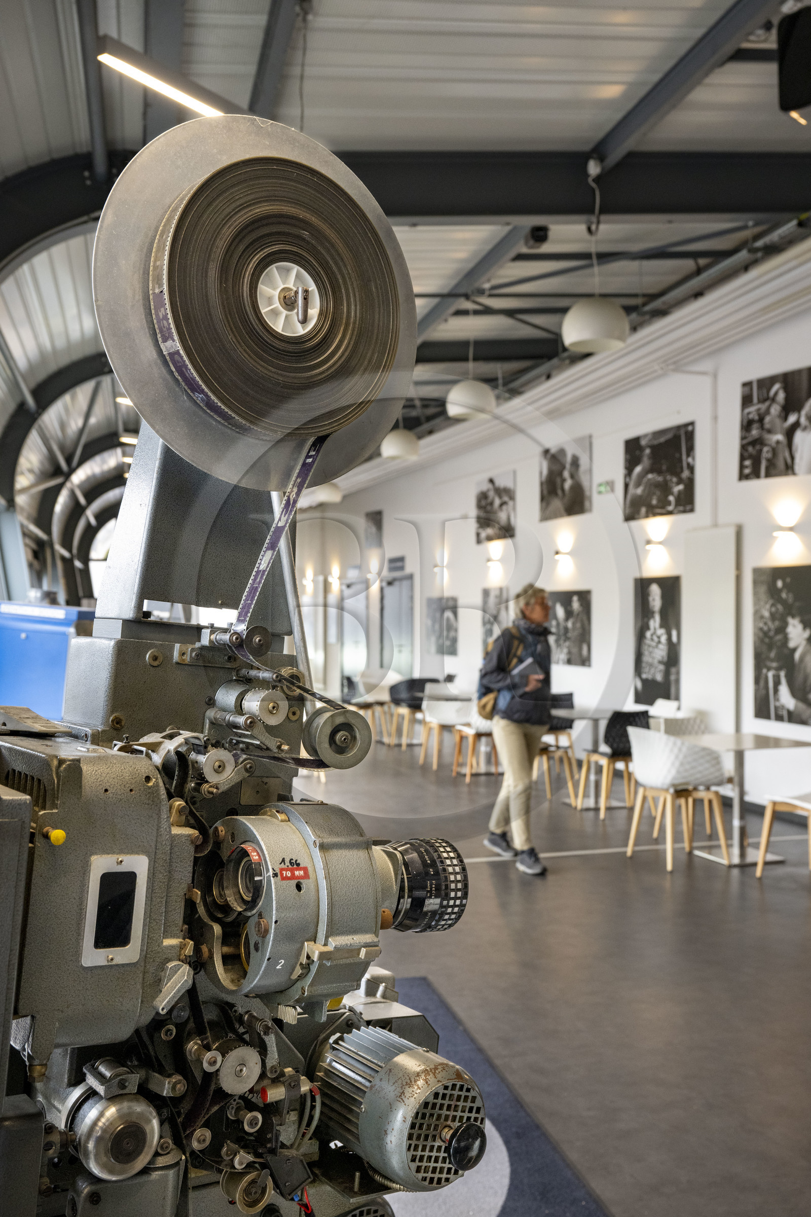 France, Côte-d'Or (21), Beaune, Atelier du cinéma Claude Lelouch, ce lieu accueille chaque année depuis 2016 douze apprentis réalisateurs sélectionnés sur concours