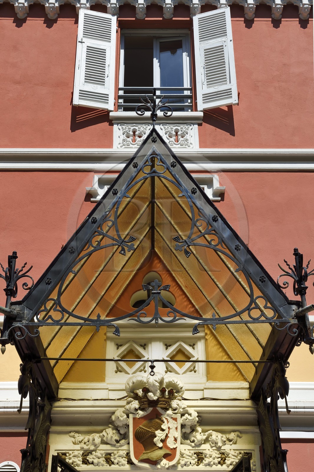 France, Alpes-Maritimes (06), Nice, le Chateau des Ollières ancien palais du prince Lobanov-Rostowsky aujourd'hui une maison de retraite