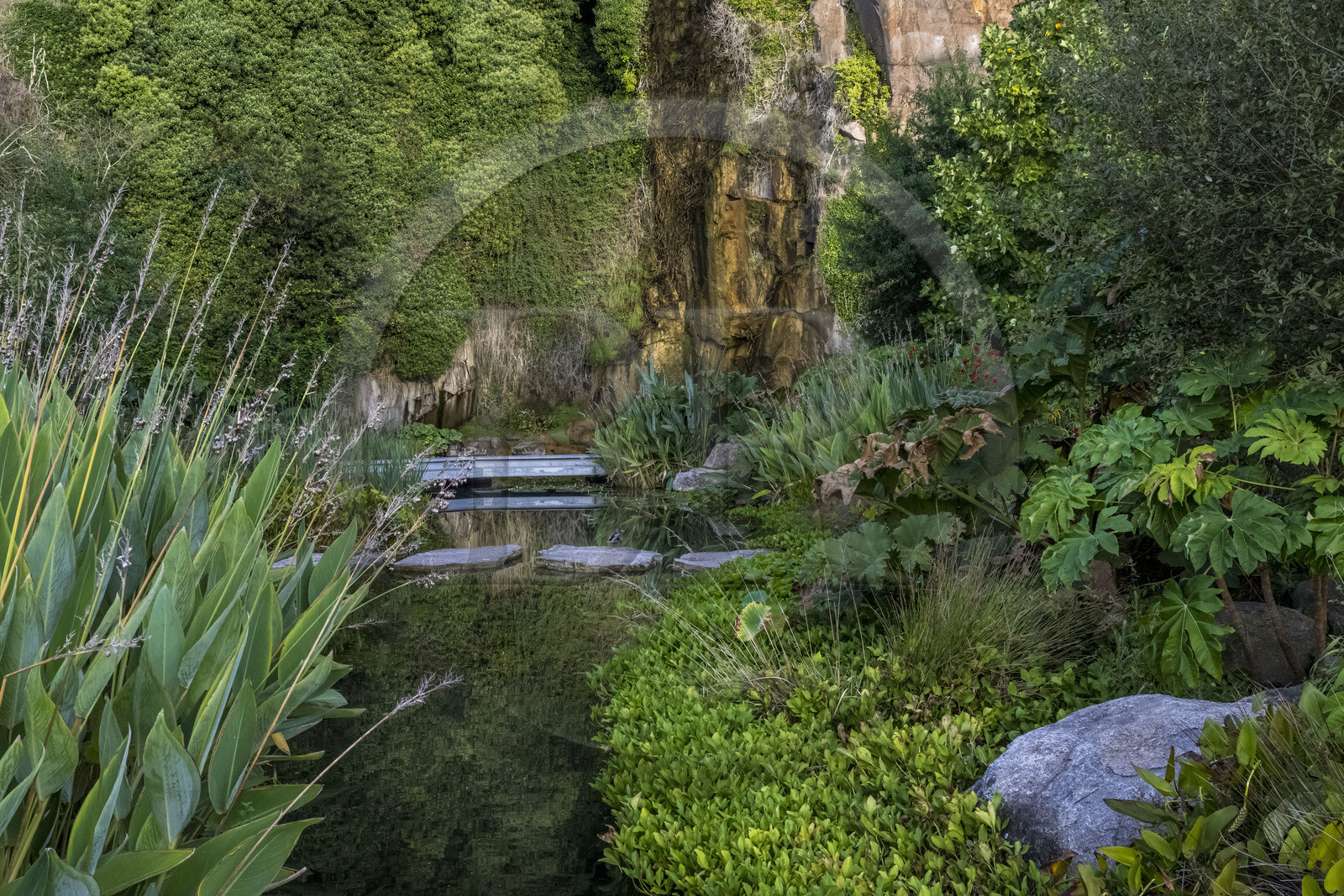 France, Loire-Atlantique (44), Nantes, quartier de Chantenay, le Jardin Extraordinaire, parc public situé dans l'ancienne Carrière de Miséry