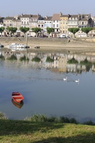 France, Saône et Loire (71), Tournus, les bords de Saône