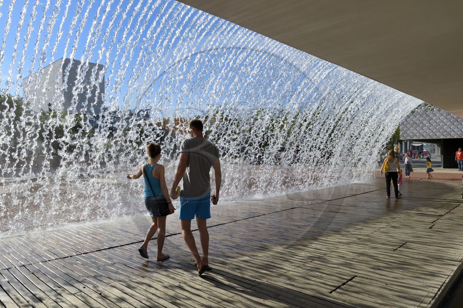 Portugal, Lisbonne, Parque das Nações (Parc des nations) construit pour l'exposition universelle de 1998