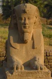 Egypt, Upper Egypt, Nile Valley, Luxor Temple listed as World Heritage by UNESCO, the Dromos