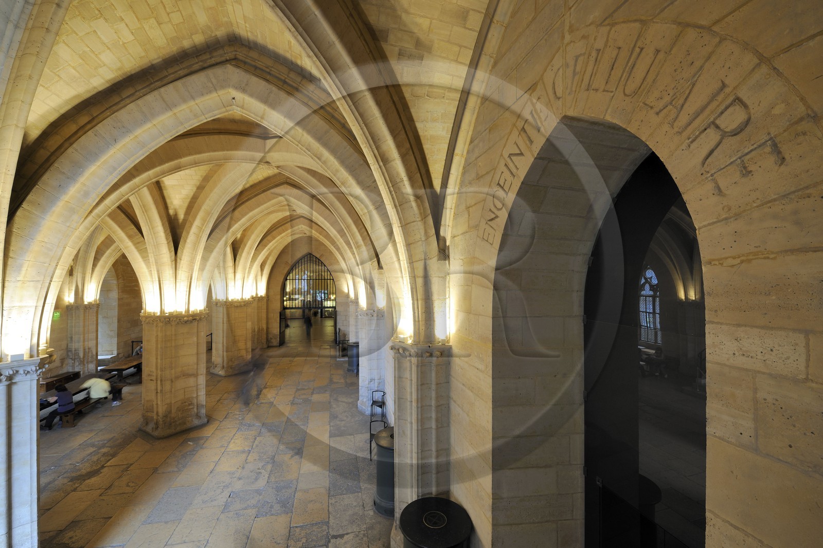 France, Paris, Ile de la Cite, the Conciergerie in the Palais de Justice (Courthouse), the Gards Room