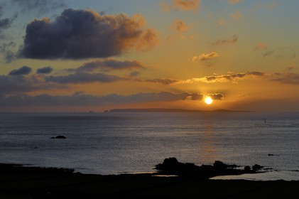 France, Manche, Cotentin, Cap de la Hague, small port of Goury
