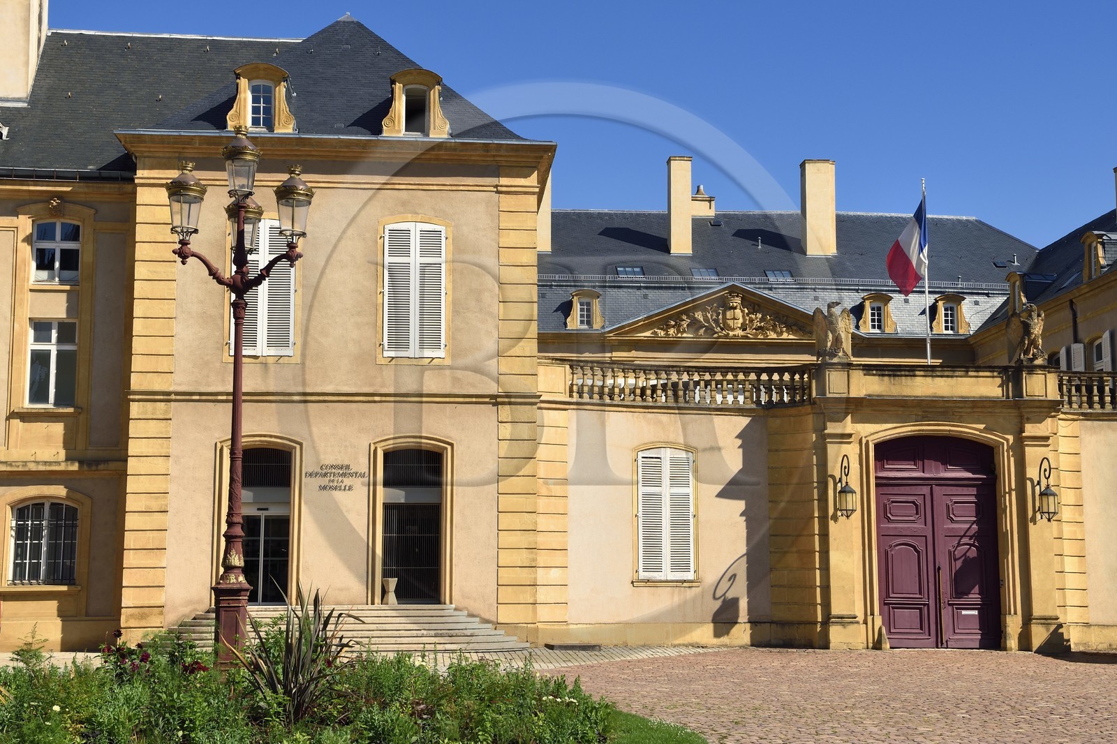 France, Moselle (57), Metz, la préfecture, ancien hotel de l'Intendance