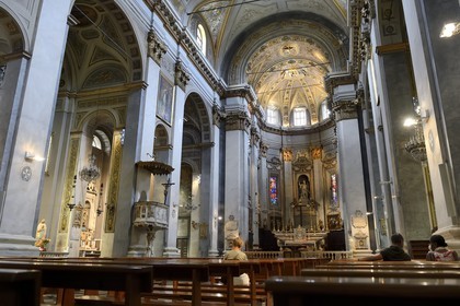 France, Haute-Corse (2B), l'église baroque Saint-Jean-Baptiste