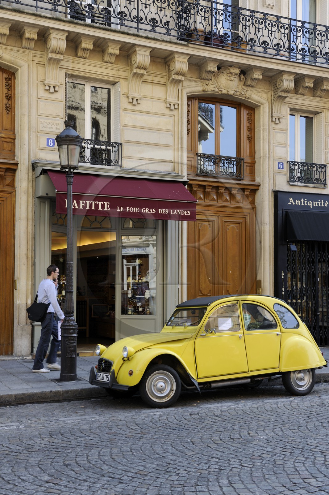 France, Paris (75), île Saint Louis,