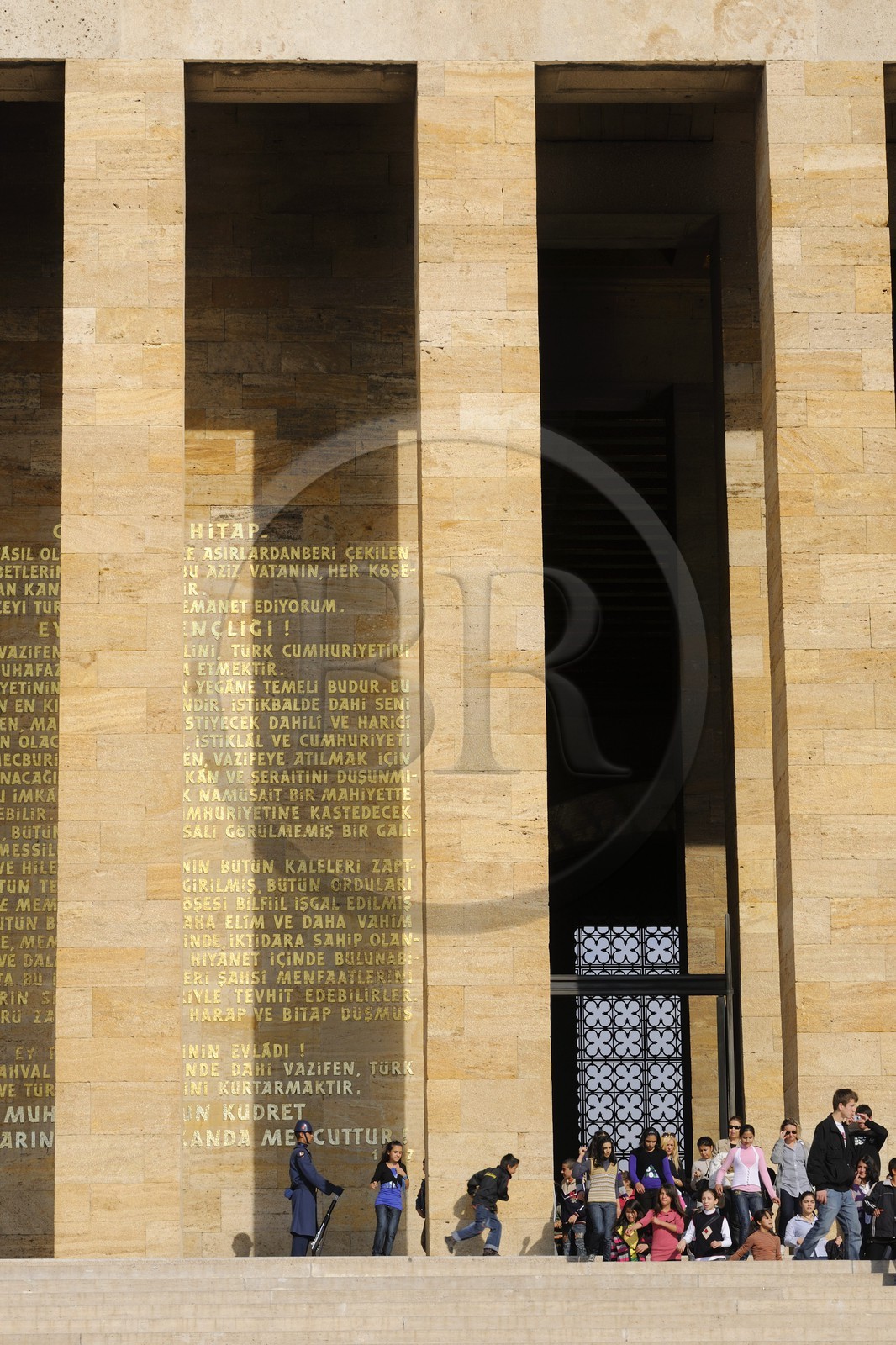 Turquie, Anatolie centrale, Ankara, le mausolée d'Atatürk