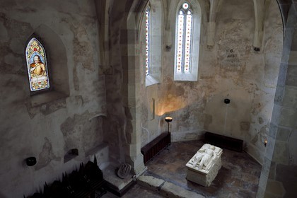 Roumanie, Transylvanie, Hunedoara, le chateau de Hunedoara ou chateau des Corvins, la chapelle