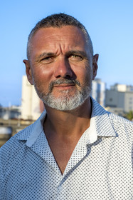 France, Vendée (85), Les-Sables-d'Olonne, quartier de La Chaume, Hervé Retureau issu d’une famille de marins chaumois, docteur en histoire et chargé du patrimoine maritime sablais