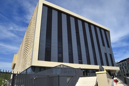 France, Moselle (57), Metz, centre des congrès Robert Schuman par l'architecte Wilmotte