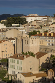France, Bouches-du-Rhône (13), Marseille, Le Vieux Port, Abbaye Saint Victor