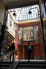 France, Paris (75), Passage Jouffroy, musée Grévin