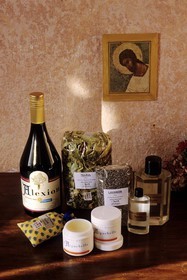 France, Drôme (26), produits de l' abbaye trappiste de Notre-Dame d' Aiguebelle