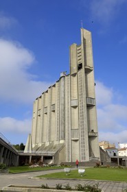 France, Charente-Maritime (17), Royan, église Notre-Dame