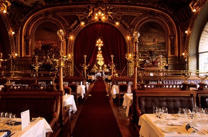 France, Paris (75), gare de Lyon, restaurant Le Train bleu
