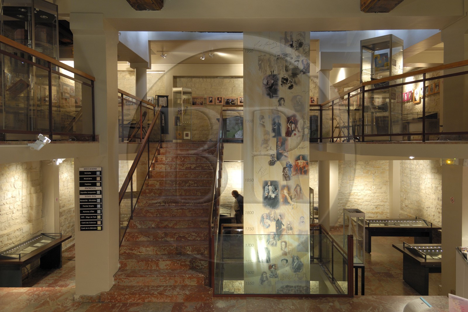 France, Paris (75), le Musée des Lettres et des Manuscrits