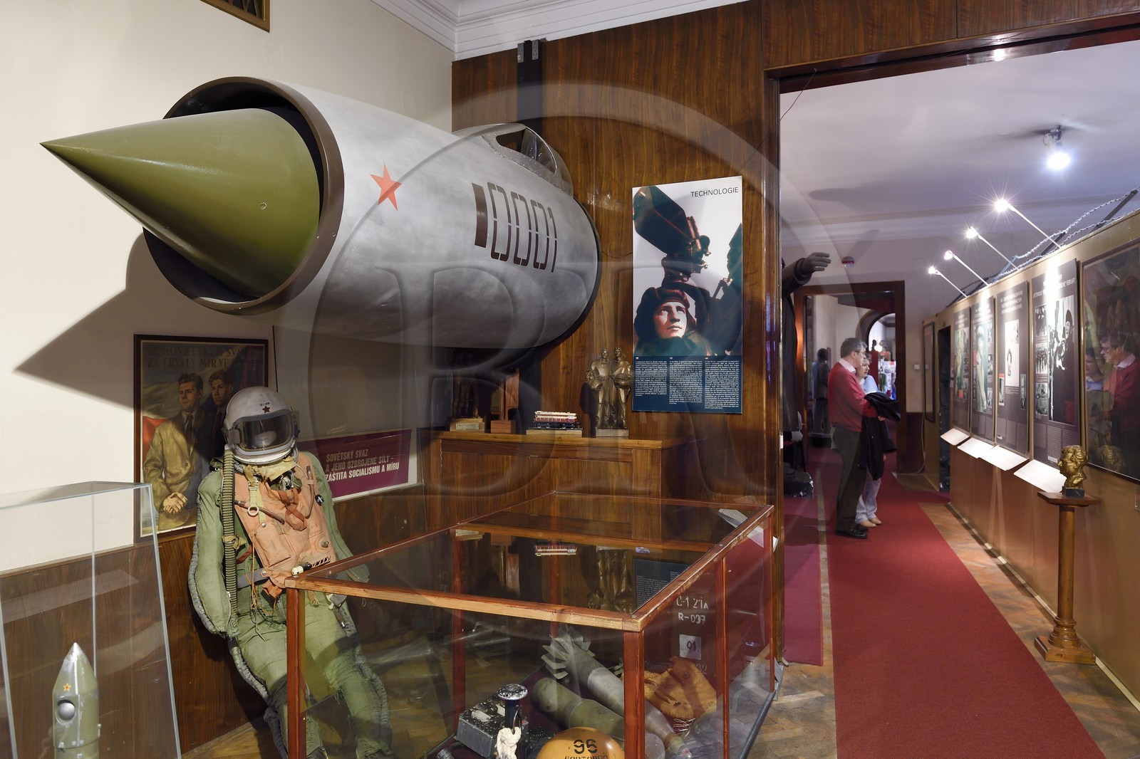 Czech Republic, Nove Mesto, Prague, Nove Mesto (new city), Muzeum Komunismu located at Na Prikope, museum which redraws the history of the Czechoslovak communism