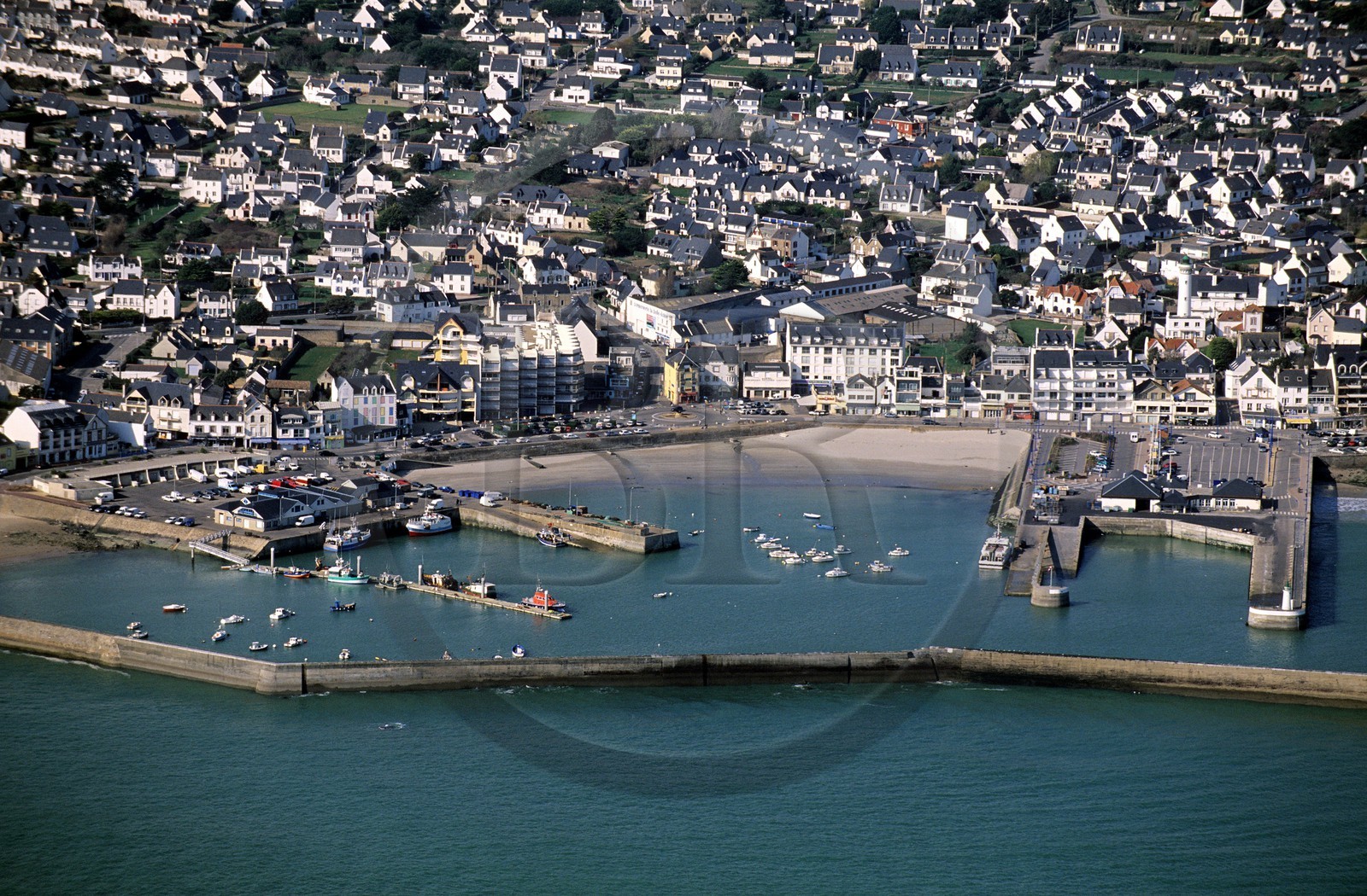 France, Morbihan, Quiberon (aerial view)