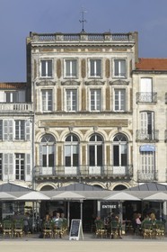 France, Charente-Maritime (17), Rochefort, la place Colbert