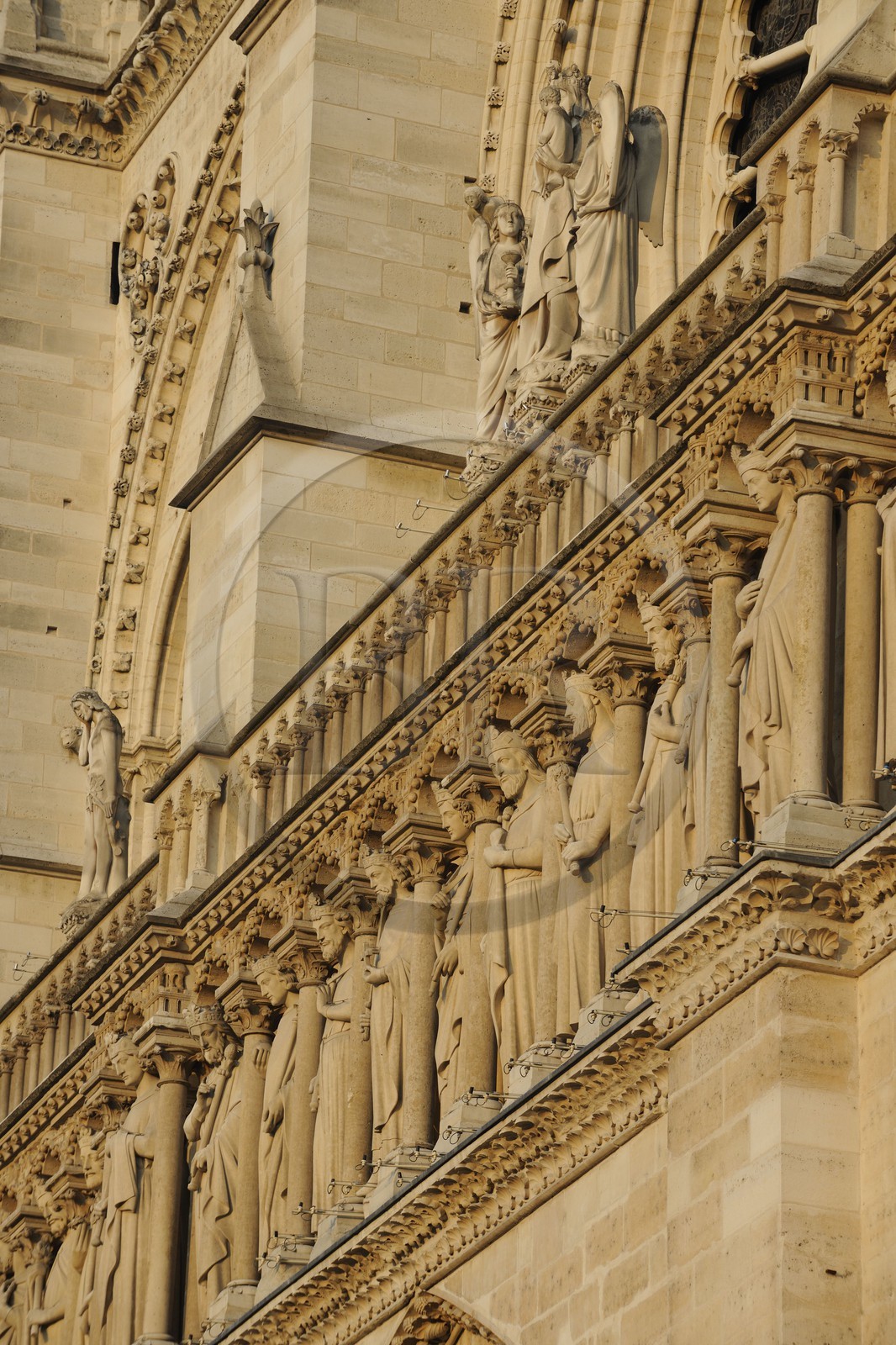 France, Paris, ile de la Cite, Notre-Dame Cathedral