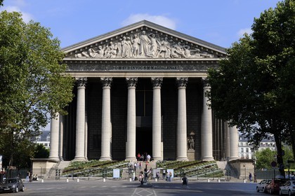 France, Paris (75), église de la Madeleine