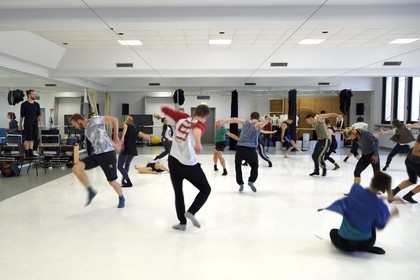 France, Pyrénées-Atlantiques (64), Pays-Basque, Biarritz, Palais des festivals et des congrès La Gare du Midi, Thierry Malandain directeur-chorégraphe du Malandain Ballet Biarritz