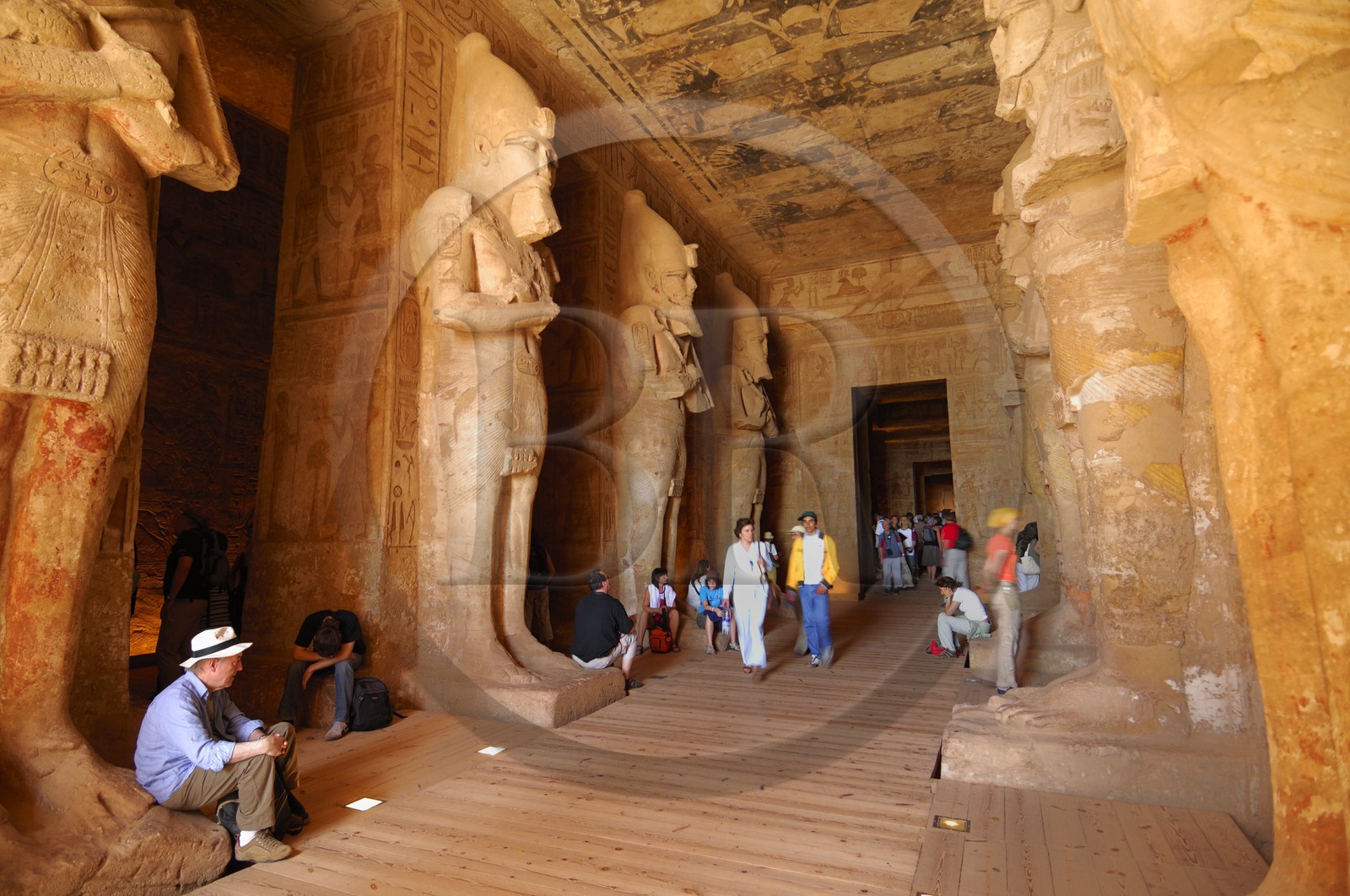 Egypt, Upper Egypt, Nubia, Abu Simbel, site listed as World Heritage by UNESCO, Ramesses II Temple