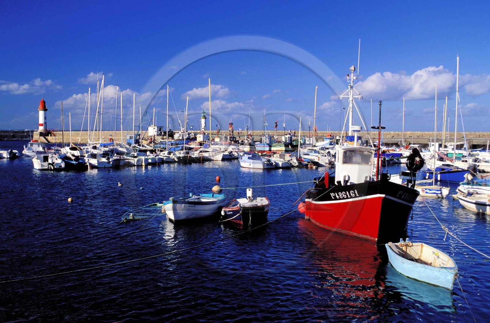 France, Morbihan (56), l' île de Groix, port-Tudy