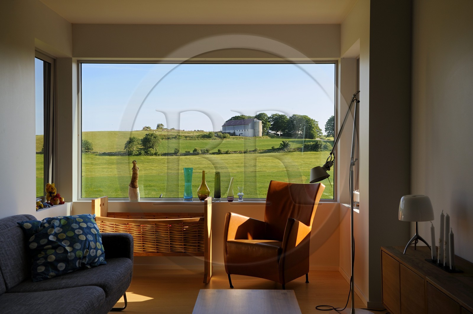 Norway, Rogaland County, surroundings of Stavanger, Jan Storksen Norwegian designer's house