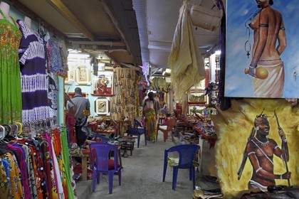 Gabon, Libreville, marché Mont Bouet