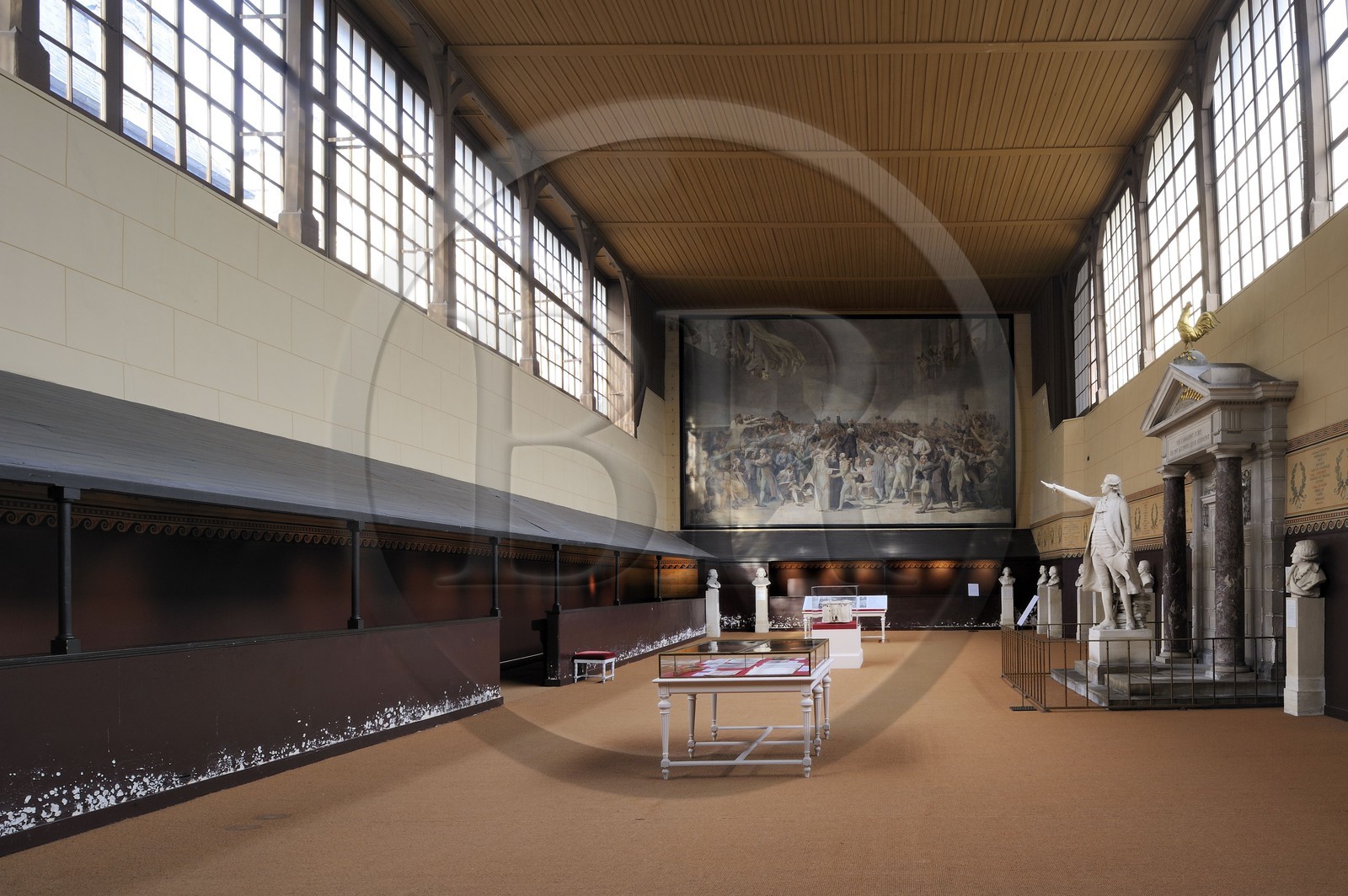 France, Yvelines (78), Versailles, salle du Jeu de Paume lieu du serment du 20 juin 1789