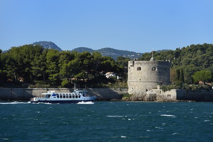France, Var (83), la rade de Toulon, La Seyne-sur-Mer, Fort Balaguier