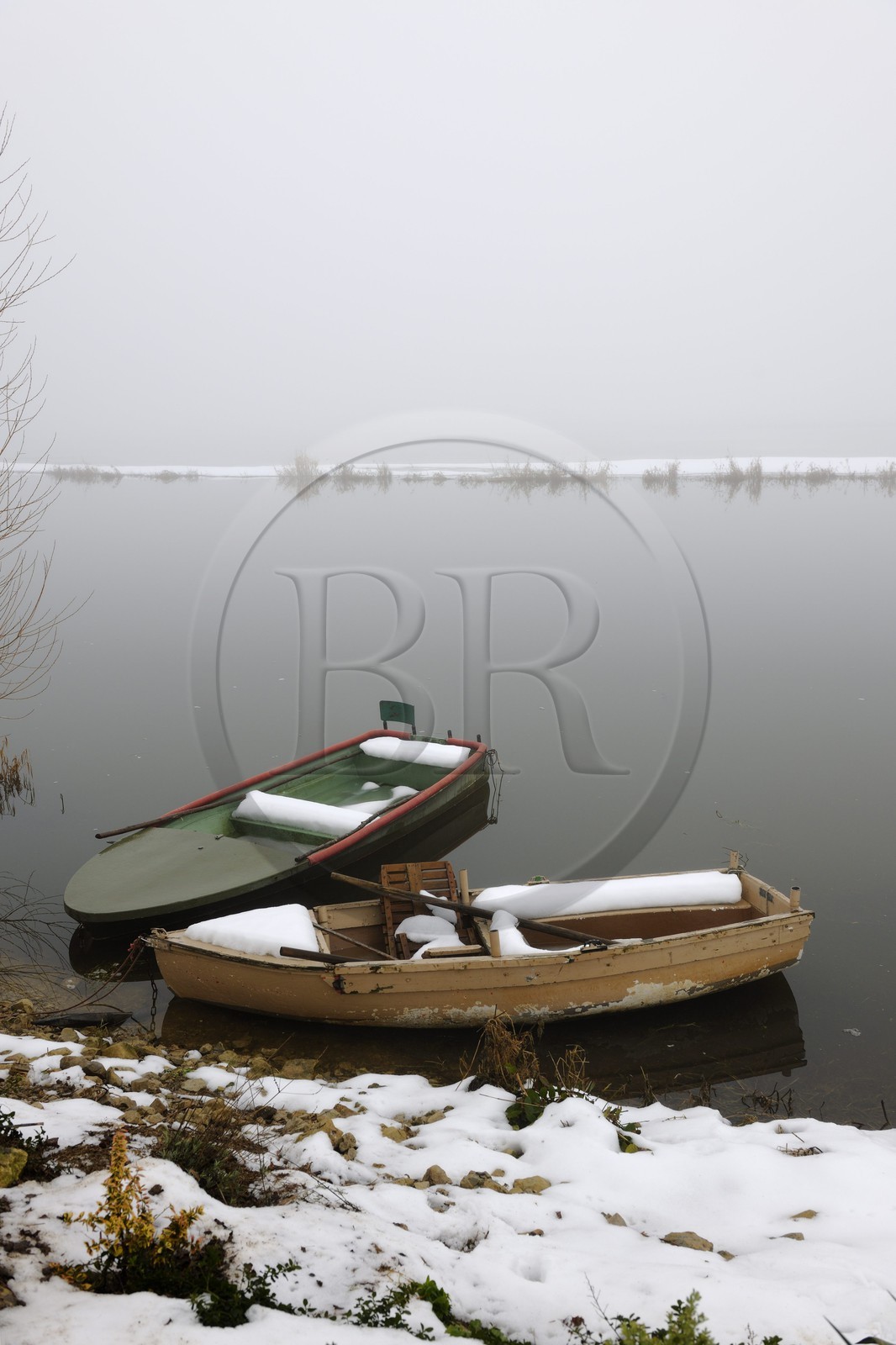France, Manche (50), Cotentin, marais de la Douve vers Liesville-sur-Douve