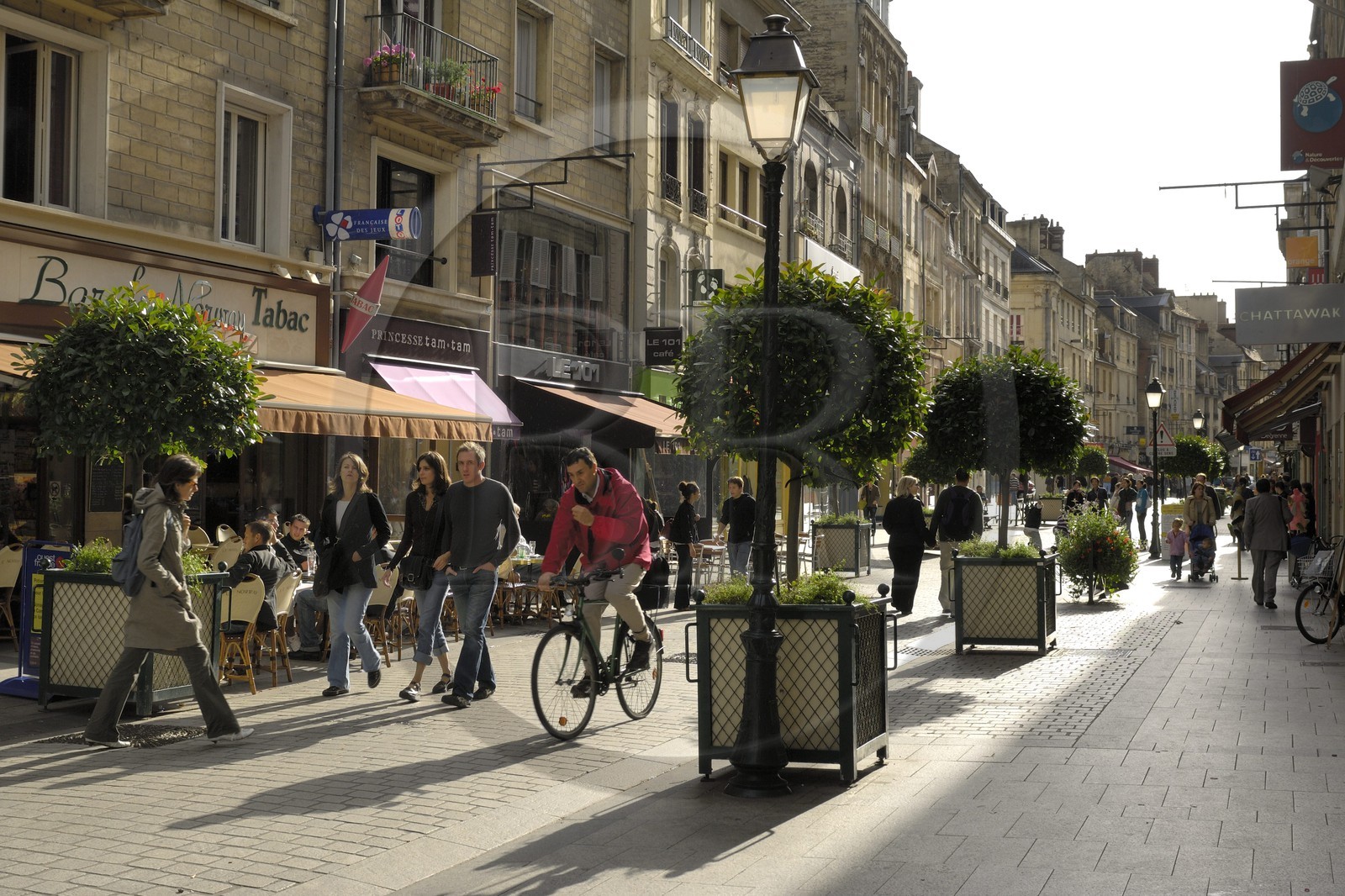 France, Calvados (14), Caen, rue Saint-Pierre