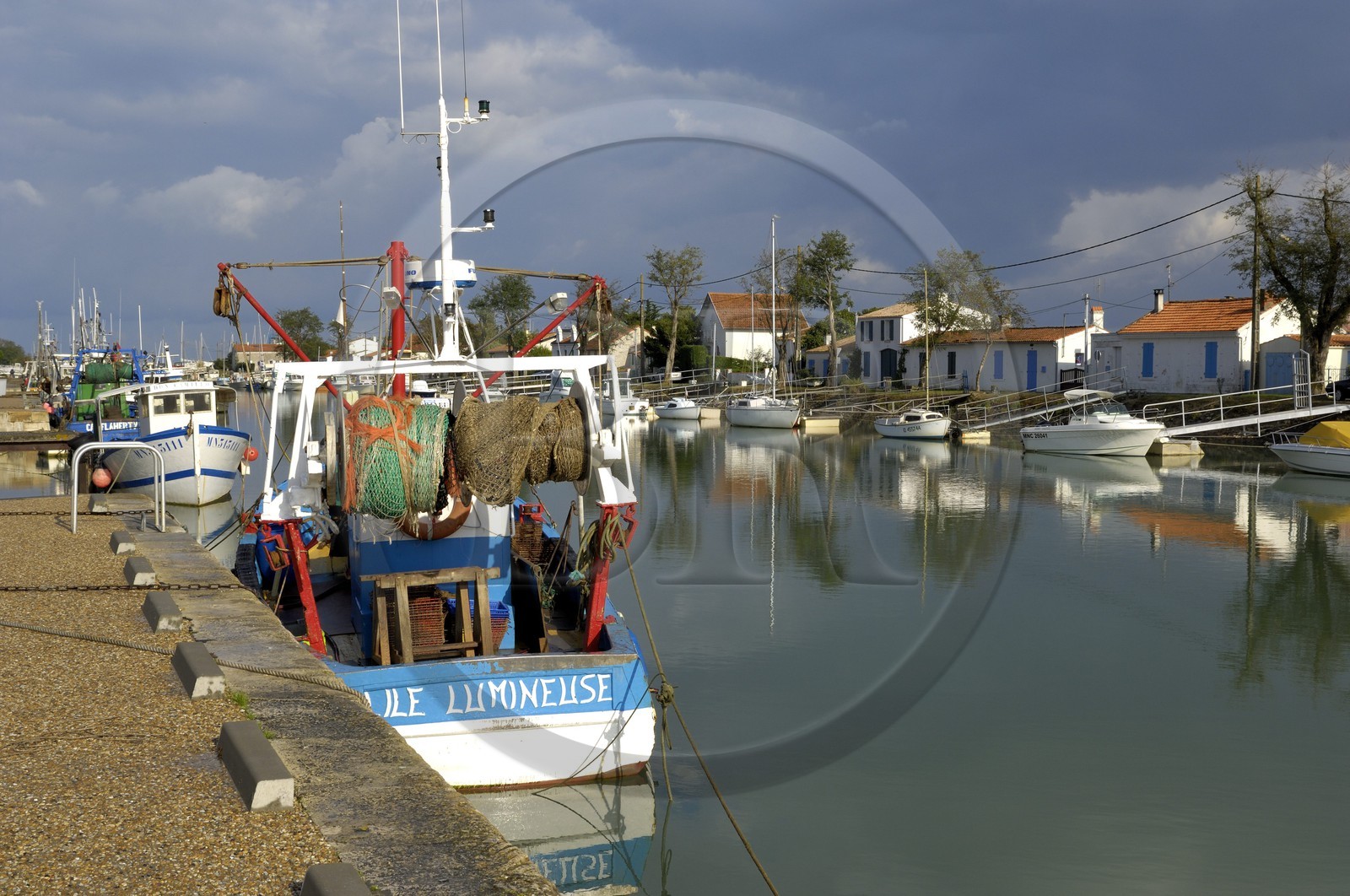 France, Charente-Maritime (17), Ile d'Oléron, port de Boyardville