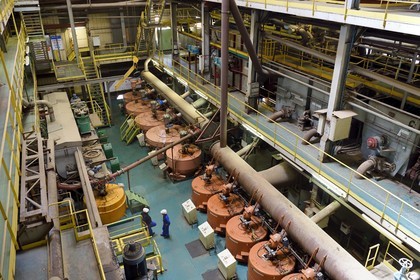 France, Ile de la Reunion, Saint-Louis, l'usine sucrière du Gol, fabrication du sirop à base de la canne à sucre