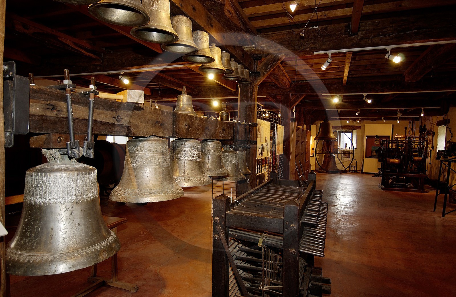 Belgique, Wallonie, province du Luxembourg, Tellin, musée de la cloche et du carillon
