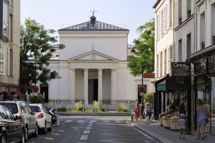 France, Paris (75), église Sainte-Marie des Batignolles
